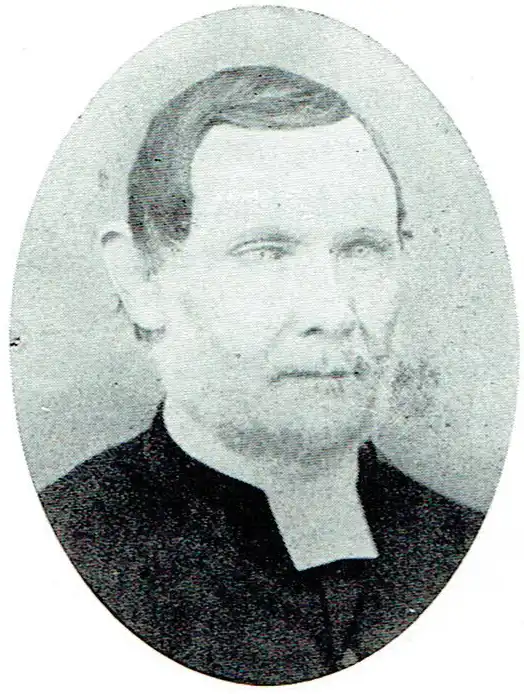 Kontraktsprosten Fil. D:r K. F. Sjöström initiativtagare och stiftare av föreningen Ugglebo Arbetareförening 13 oktober 1867
