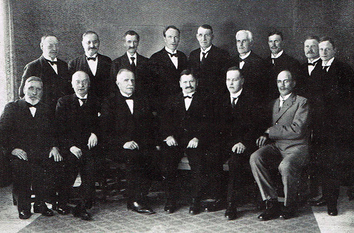 Arbetareföreningen 1928 Jubileum Styrelsen