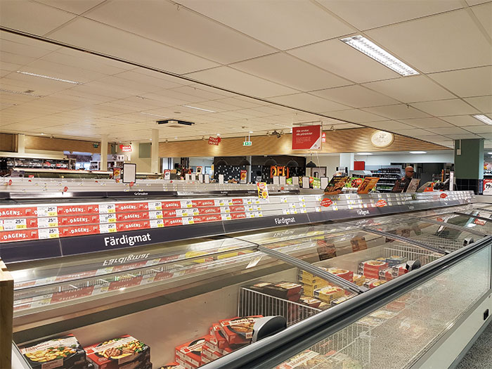 Bilder på butiken, ICA Supermarket Ugglebo, 23 januari 2018, Ugglebo Arbetareförenings Aktiebolag